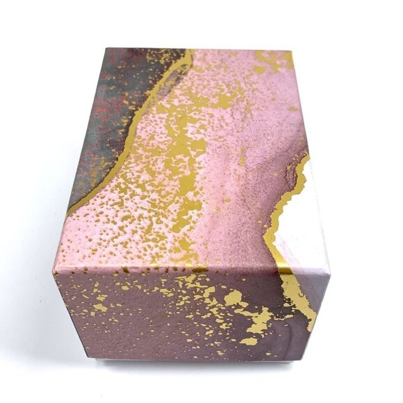 Rose Gold Tone Crystal Watch & Bracelet Gift Set New In Gift Box NWT - Picture 7 of 8